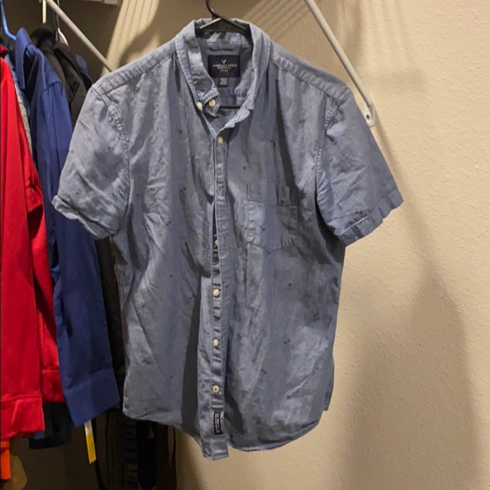 American Eagle Short sleeve button down